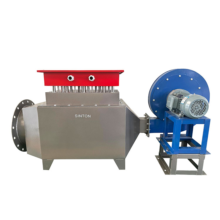 Aquecedor elétrico industrial de duto de ar quente XTFD-50 com plataforma de elevação
